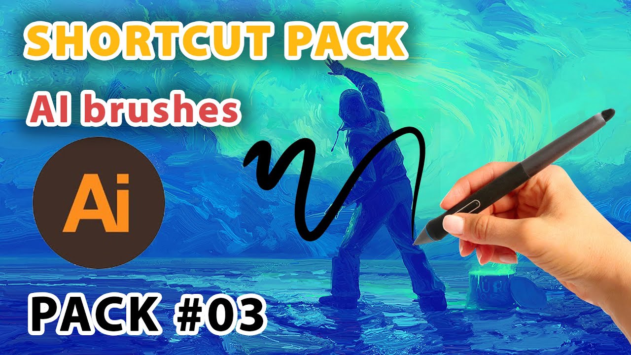 Shortcut03: Brush trong AI và cách save brush/ #illustrationbrush | Limzim Art