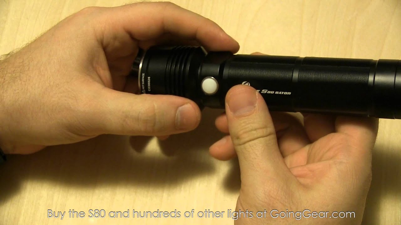 Olight S80 Rechargeable Flashlight Review