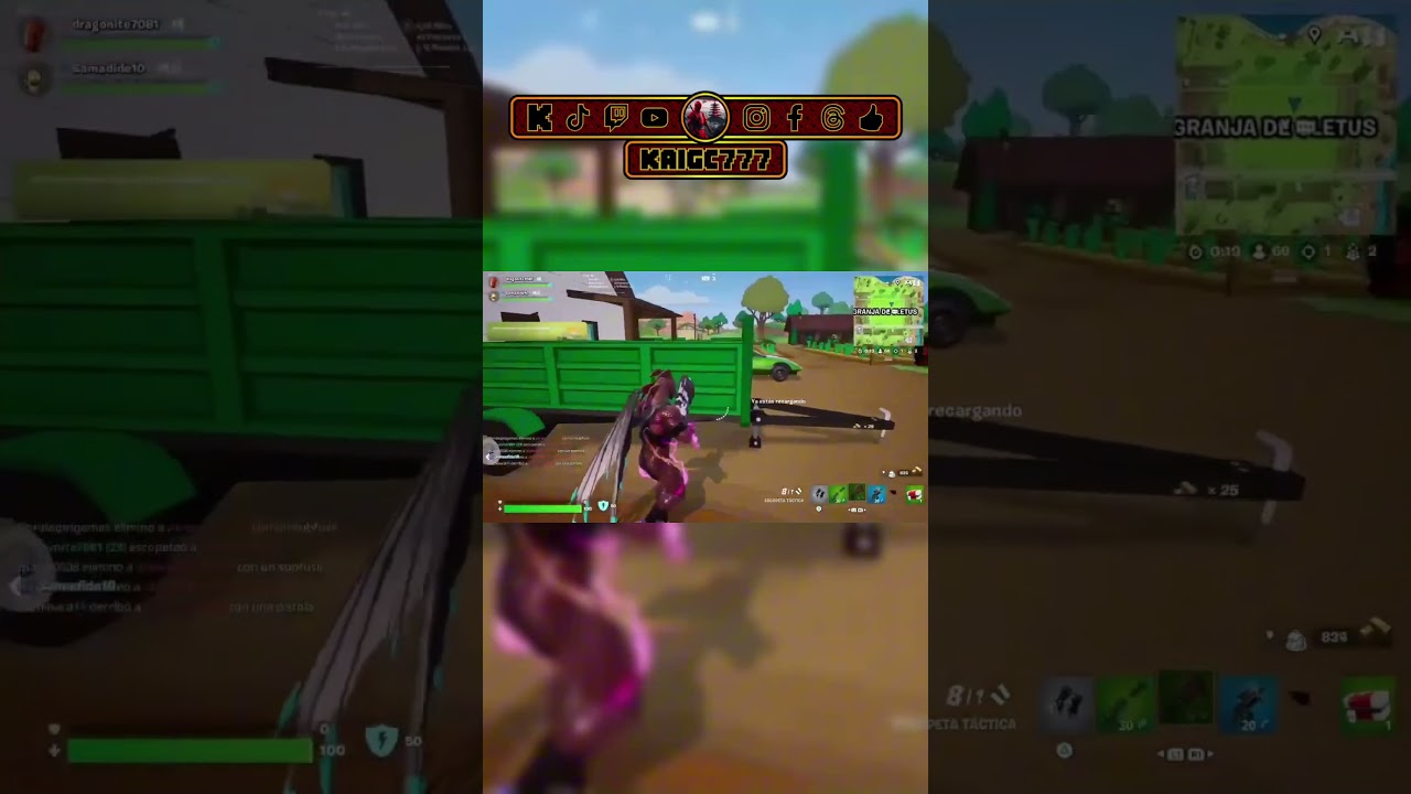 Recoge barras de jugadores eliminados#kaigc777 #fortnite #fortniteclips