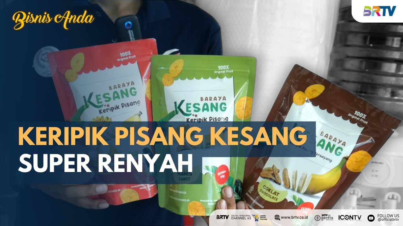Keripik Pisang Kesang Super renyah || Bisnis Anda