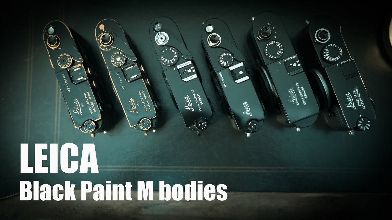 Gear Talk | My Black Paint M Bodies (M2, M3, M4, M6, MP, M9, M10R)
