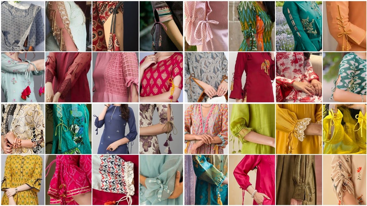 Sleeve Design with Dori for Kurti | New Fashion Trends 2026 