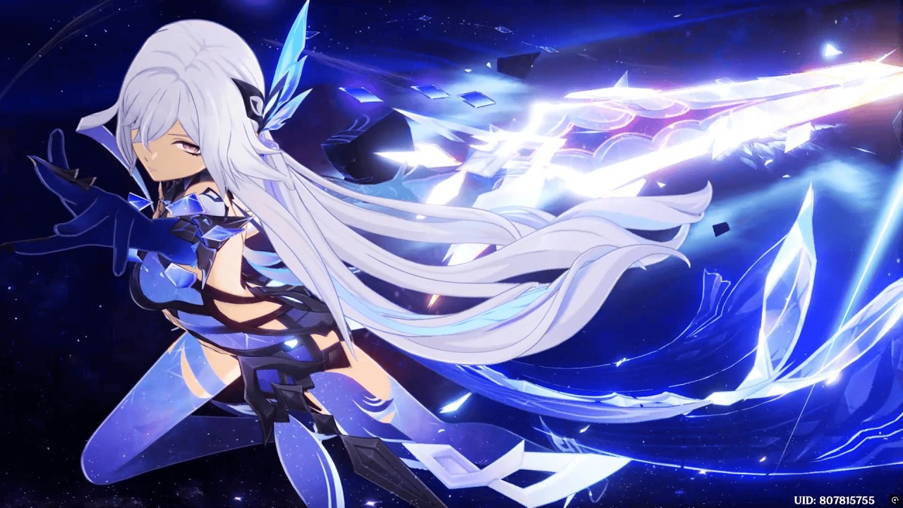Genshin Impact 6.3 Luna IV New Abyss - Skirk, Zibai Speedrun