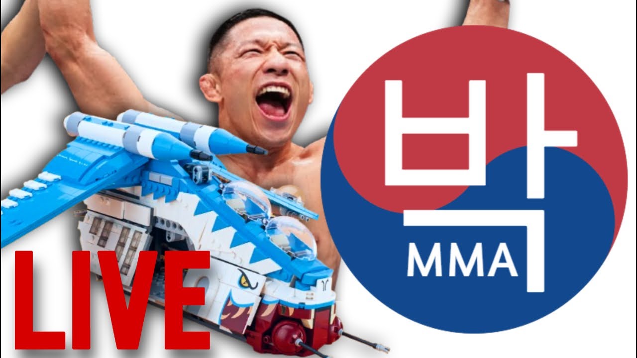 Pak MMA LIVE - Building Legos & MMA TALK