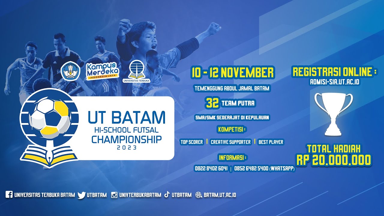 DAY-3! UT BATAM HIGH SCHOOL FUTSAL CHAMPIONSHIP 2023