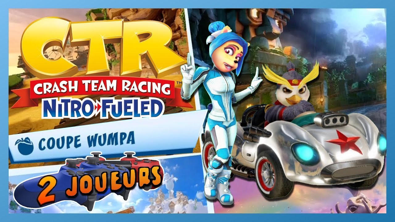 CTR - Coupe Wumpa en écran scindé !