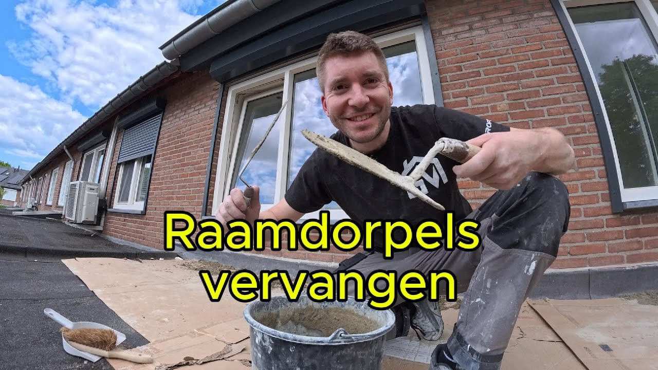 🪟 Raamdorpels vervangen!
