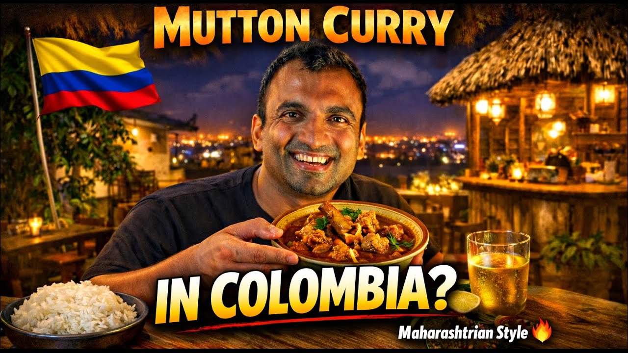 Indian Mutton Curry… in the Middle of Colombia?😳