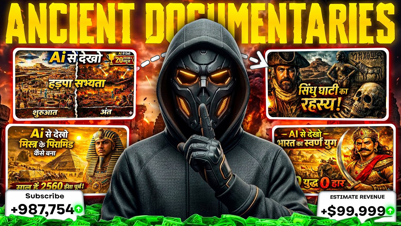 Build a Faceless Ancient History Documentaries Channel in 2026 &mdash; Full Guide!