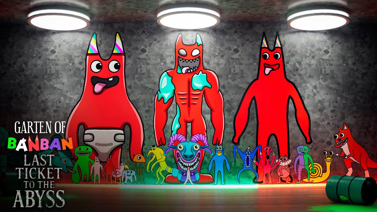 Garten of Banban 9 - ALL NEW BOSSES + SECRET ENDING (Gameplay #101)