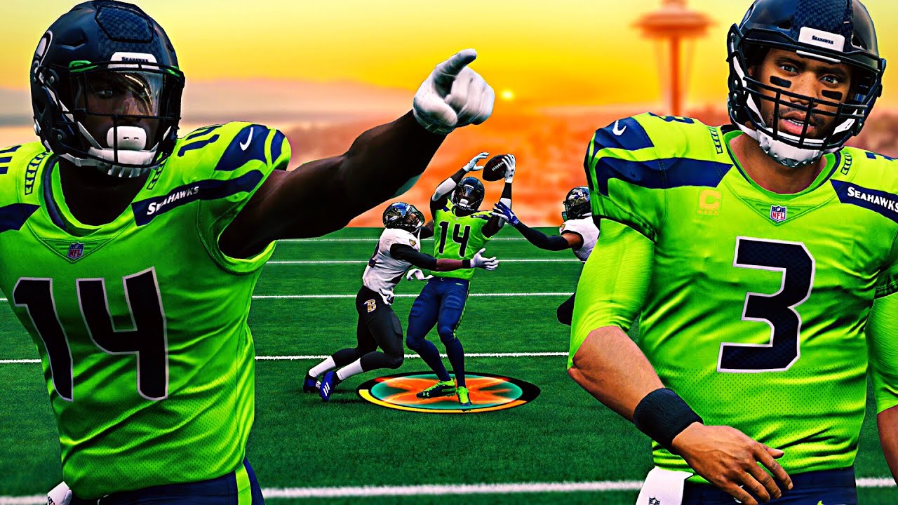DK METCALF AND RUSSELL WILSON ARE THE MOST UNBELIEVABLE COMBO!! Madden 21
