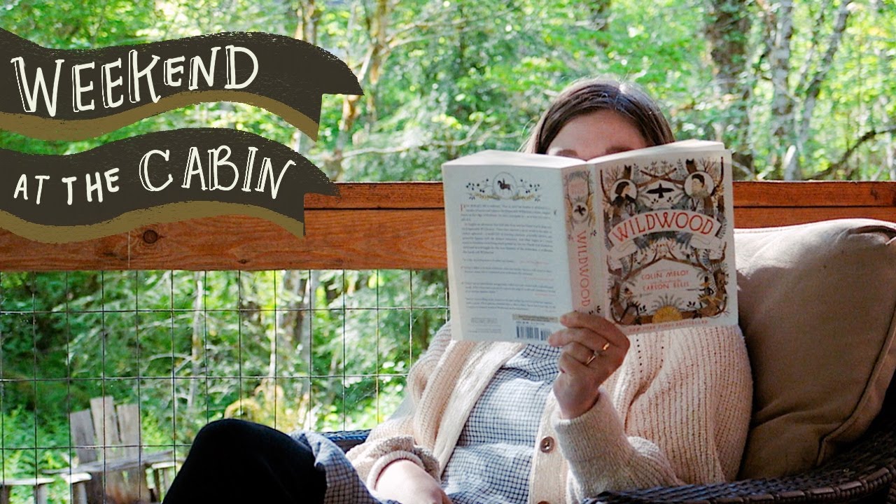Weekend at the Cabin - wildflowers, painting, reading, and wildlife