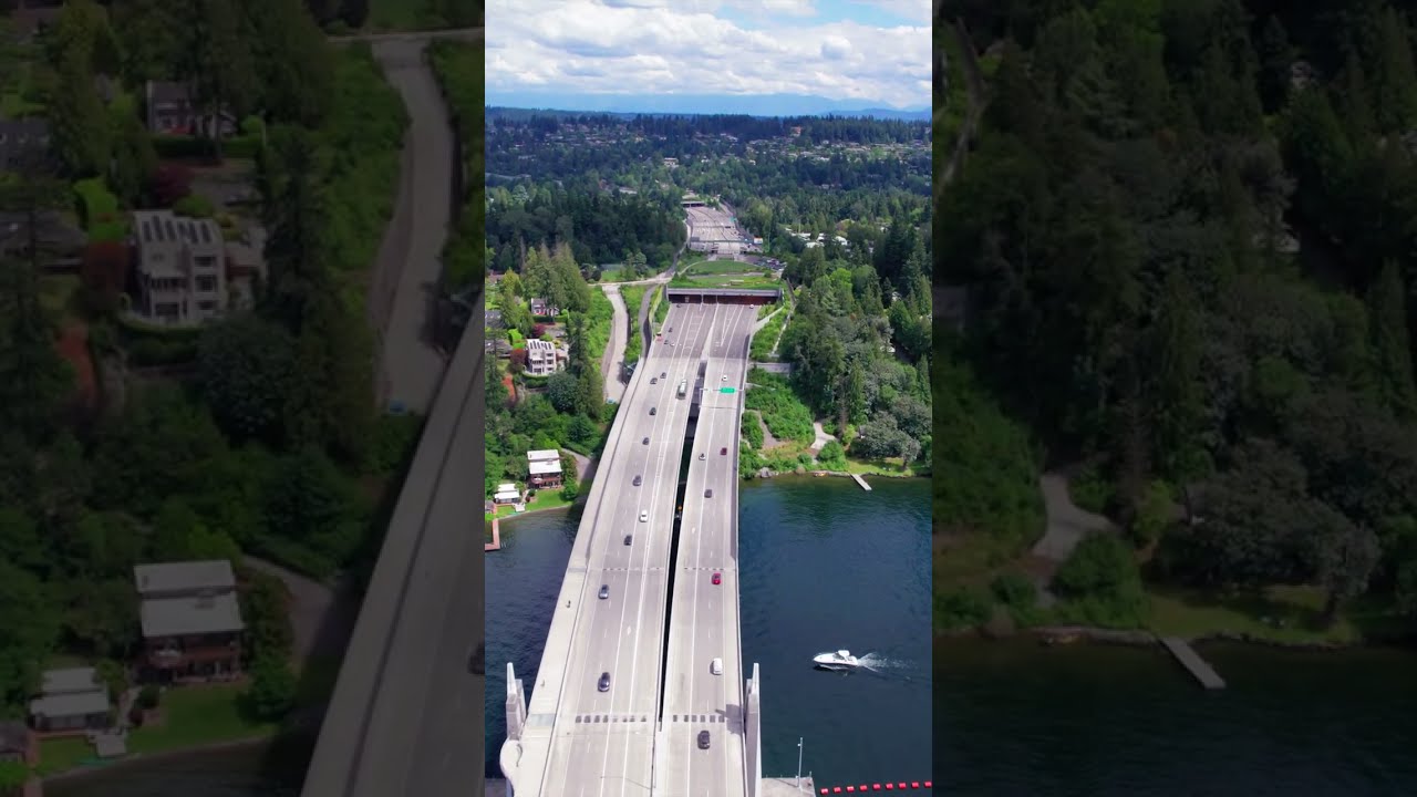 Bellevue, Washington USA 🇺🇸 by DJI Mini 3 Pro drone [4K]