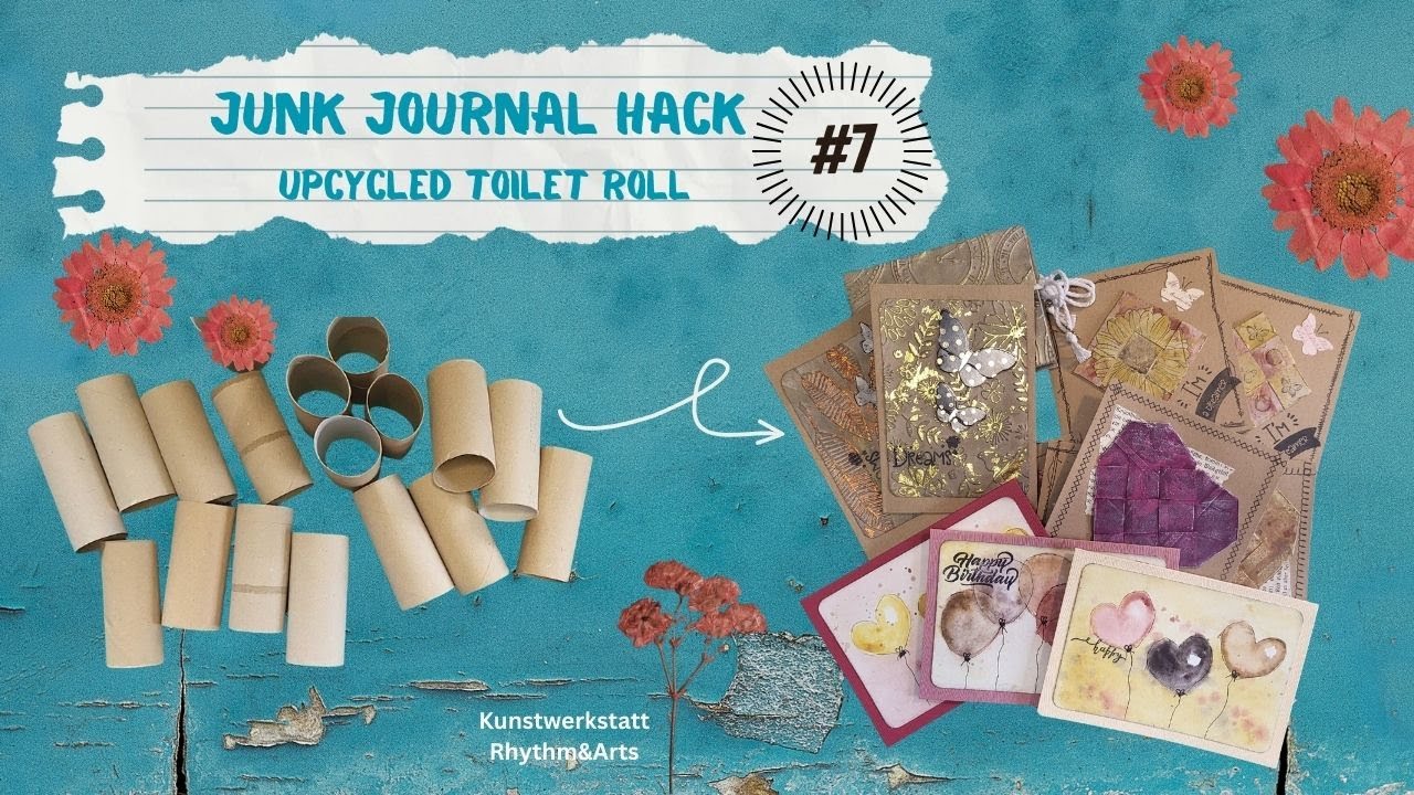 💛Junk Journal Hack #7 Upcycling💛