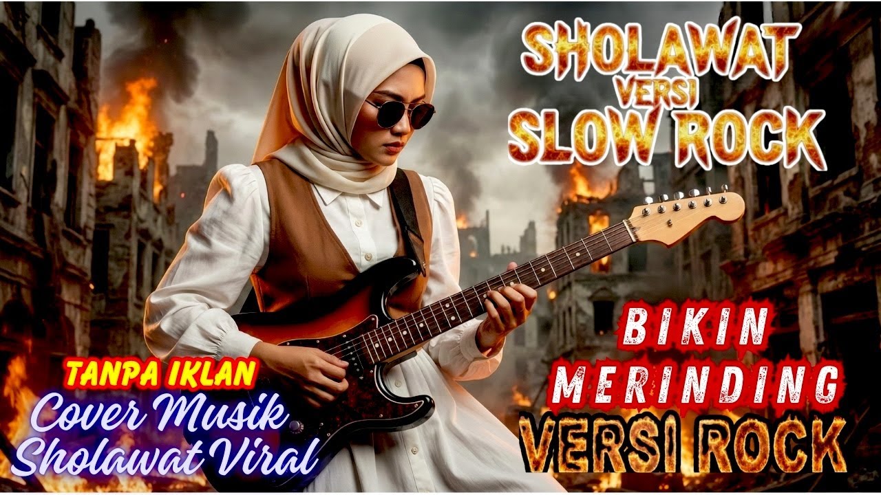 🛑 SPESIAL BULAN SHA'BAN 2026 | SHOLAWAT JIBRIL PEMBUKA REJEKI, COVER VERSI SLOW ROCK 💥 FULL 1 JAM