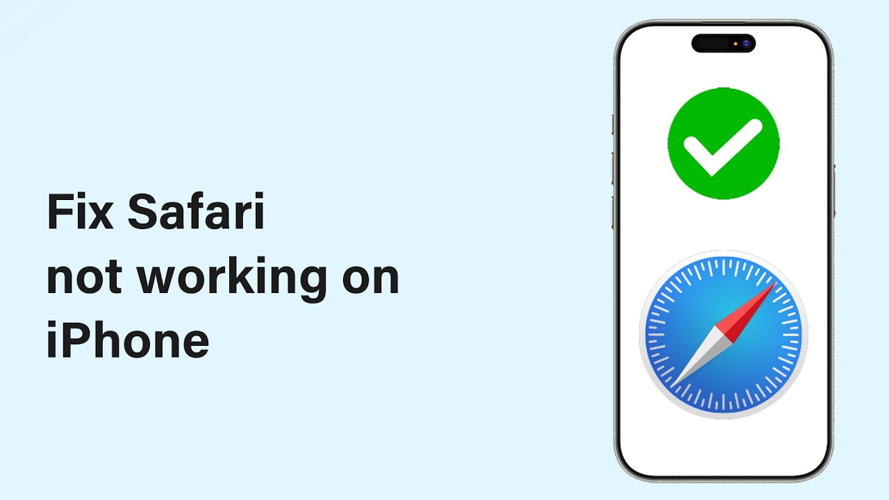 How To Fix Safari Not Working On iPhone 2025 | Troubleshoot Safari Issues On iPhone