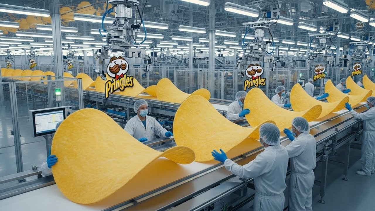 How Pringles Are Made In Factory