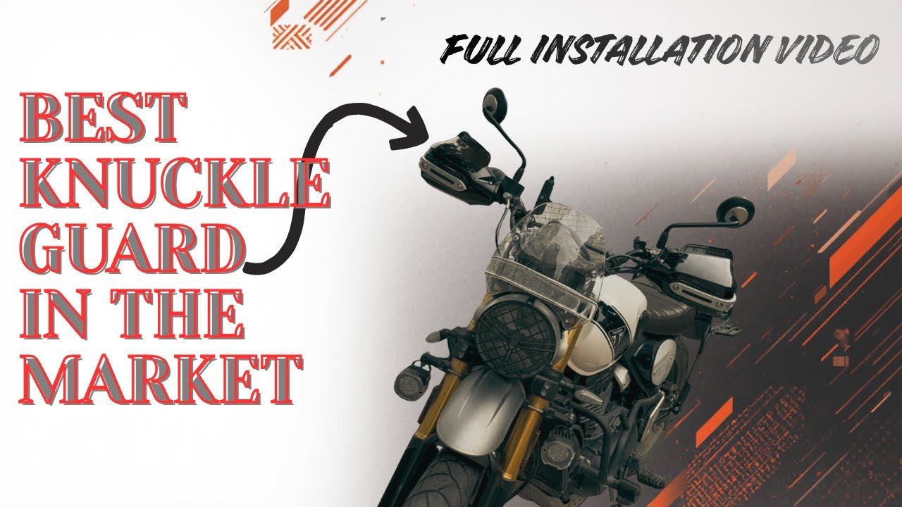 ₹2400 Knuckle Guard Upgrade on Triumph Scrambler 400 | Worth It or Not?