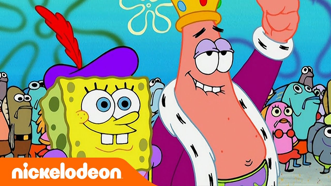 Bob Esponja | ¡¿Patricio es un REY?! | Nickelodeon en Español