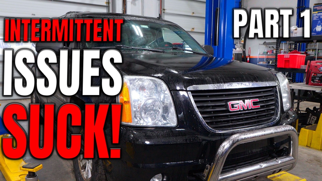 GMC YUKON - Клиент сообщает о потере мощности грузовика и загорании всех индикаторов на приборной...