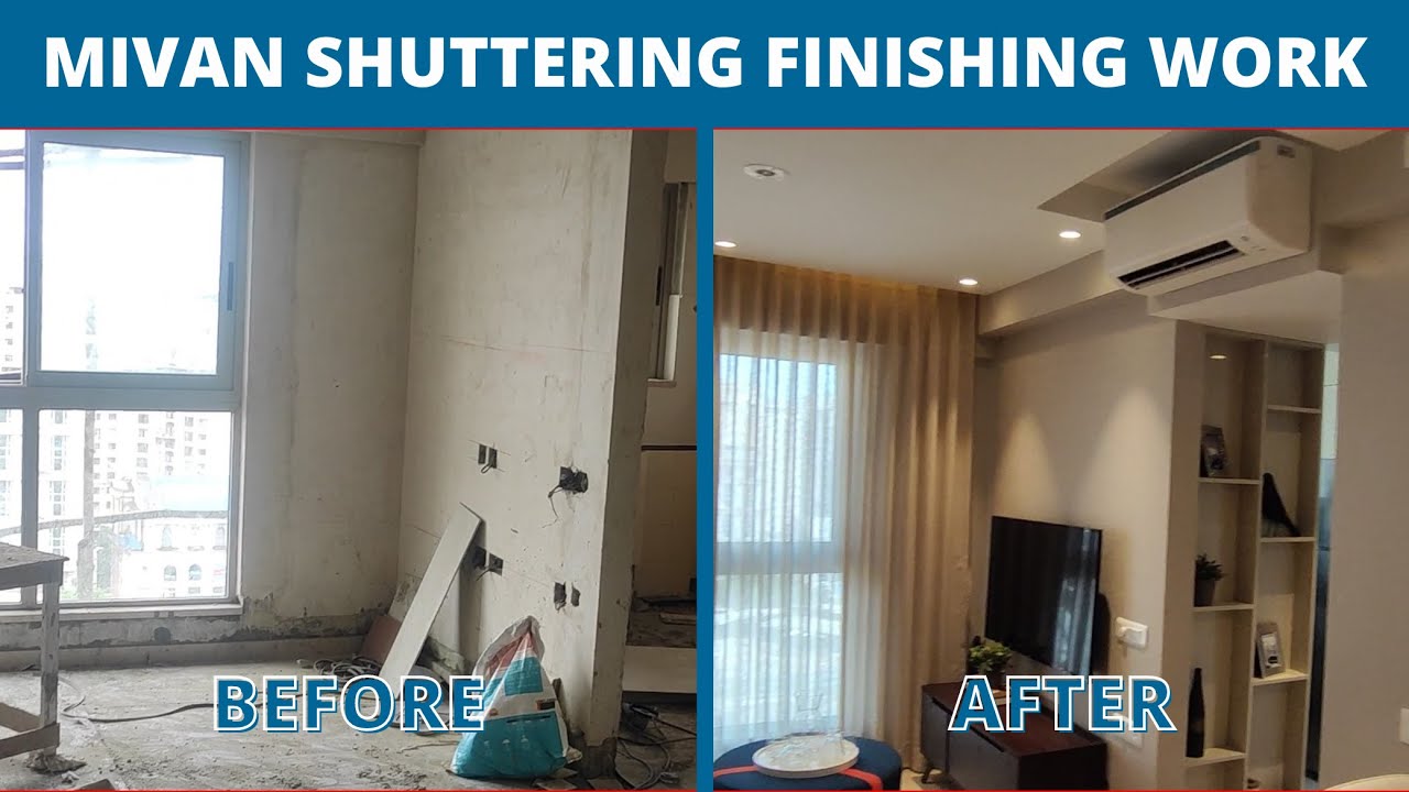 MIVAN Formwork l Finishing work l High Rise Building