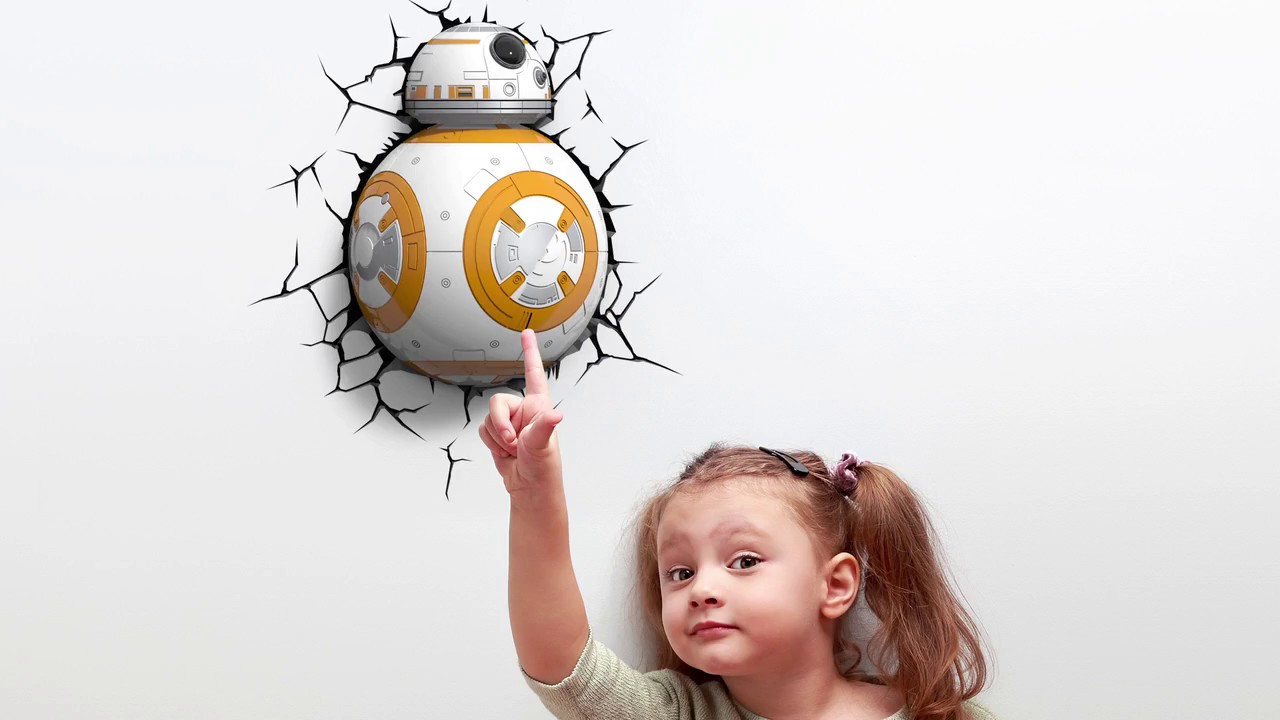 3D Светильник для детей Star Wars BB 8&trade; 3D Deco Light