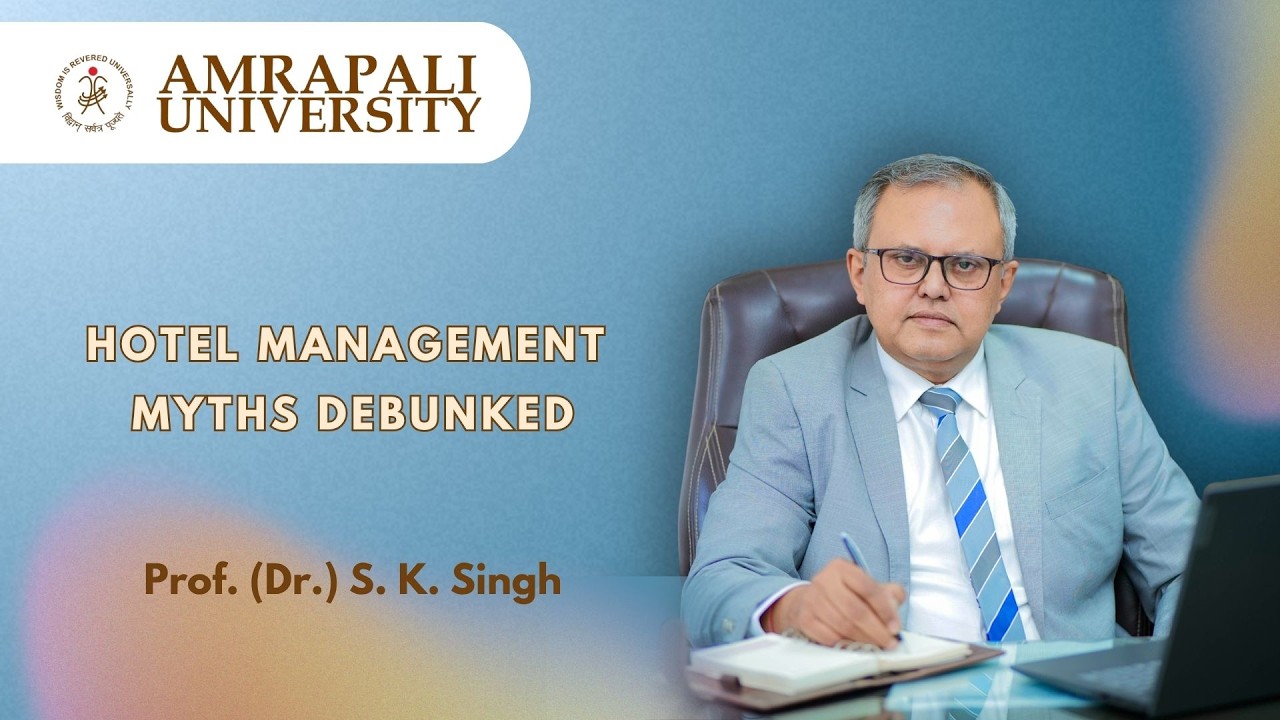 Amrapali University Career Counseling Podcast | Hospitality Management | Myth vs Reality