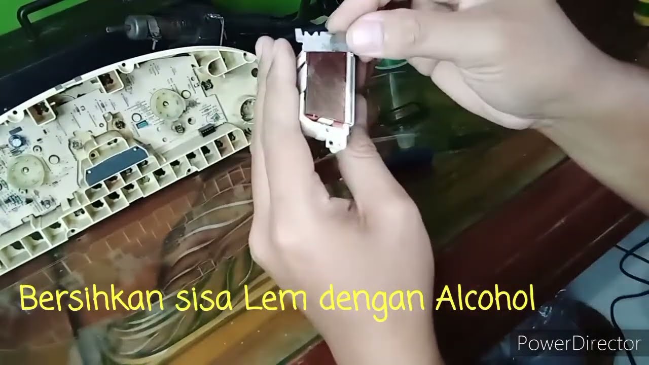 DIY ll Replace polarize screen speedometer by Alif Chanel