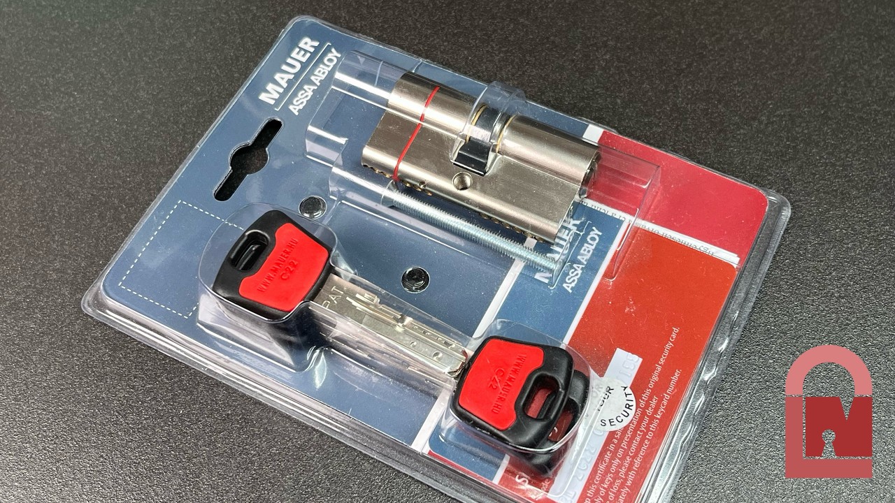 Отмычка и разборка замка Mauer RedLine Elite 2