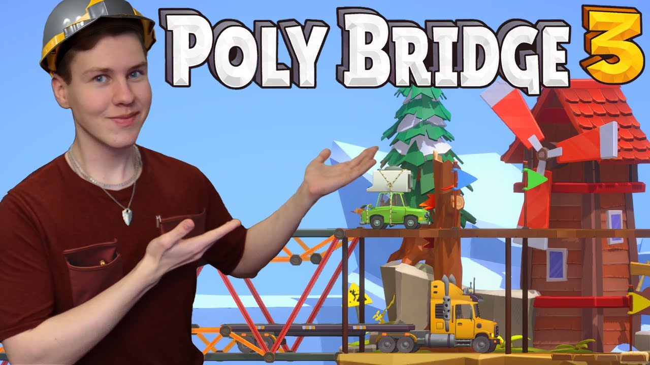 It's FINALLY Here! | Poly Bridge 3 let's play ep1