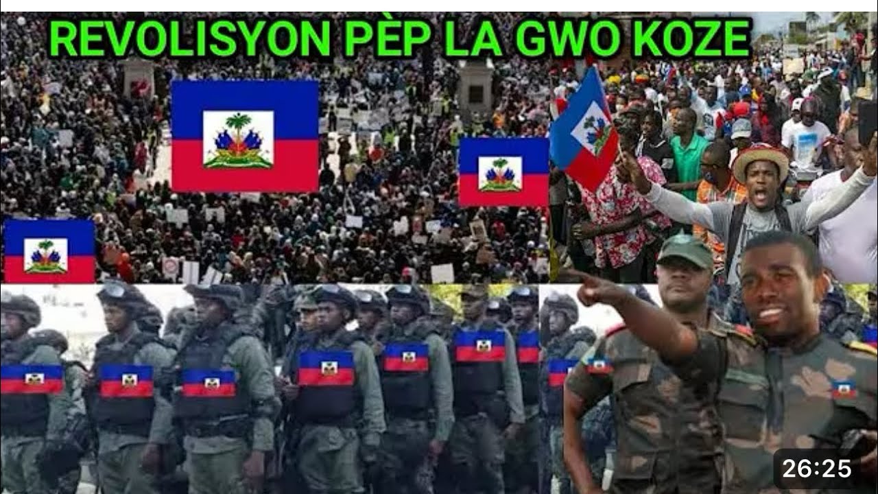 Guy Philippe Fenk Frape la nan Pòtoprens Revolisyon Palè Nasyonal Nèg Arab la Frape + BSAp Akonpanye