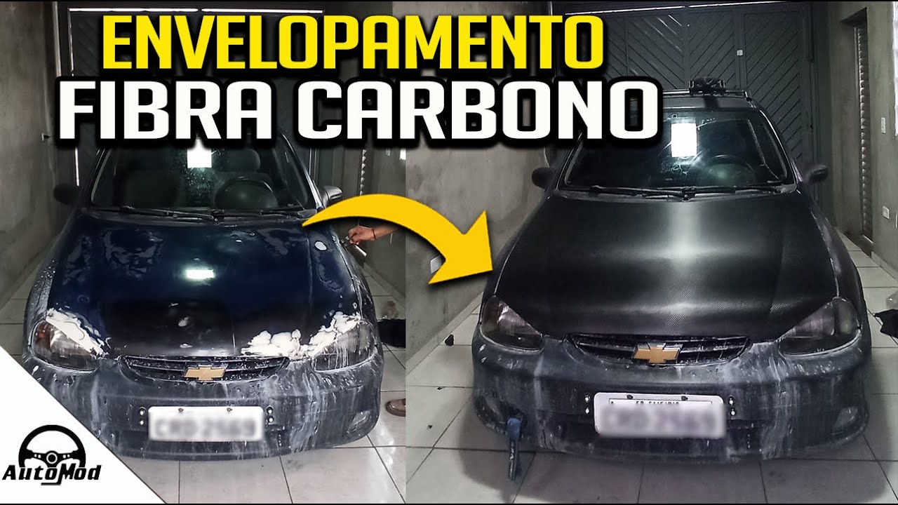 COMO ENVELOPAR CAPO DO CORSA EM CASA FIBRA DE CARBONO ALLTAK - ENVELOPAMENTO CASEIRO