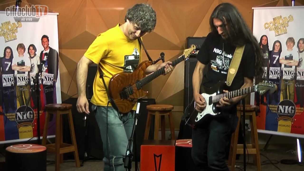 Sydnei Carvalho e Roger Franco No Ao Vivo do Cifra Club tocando Power One