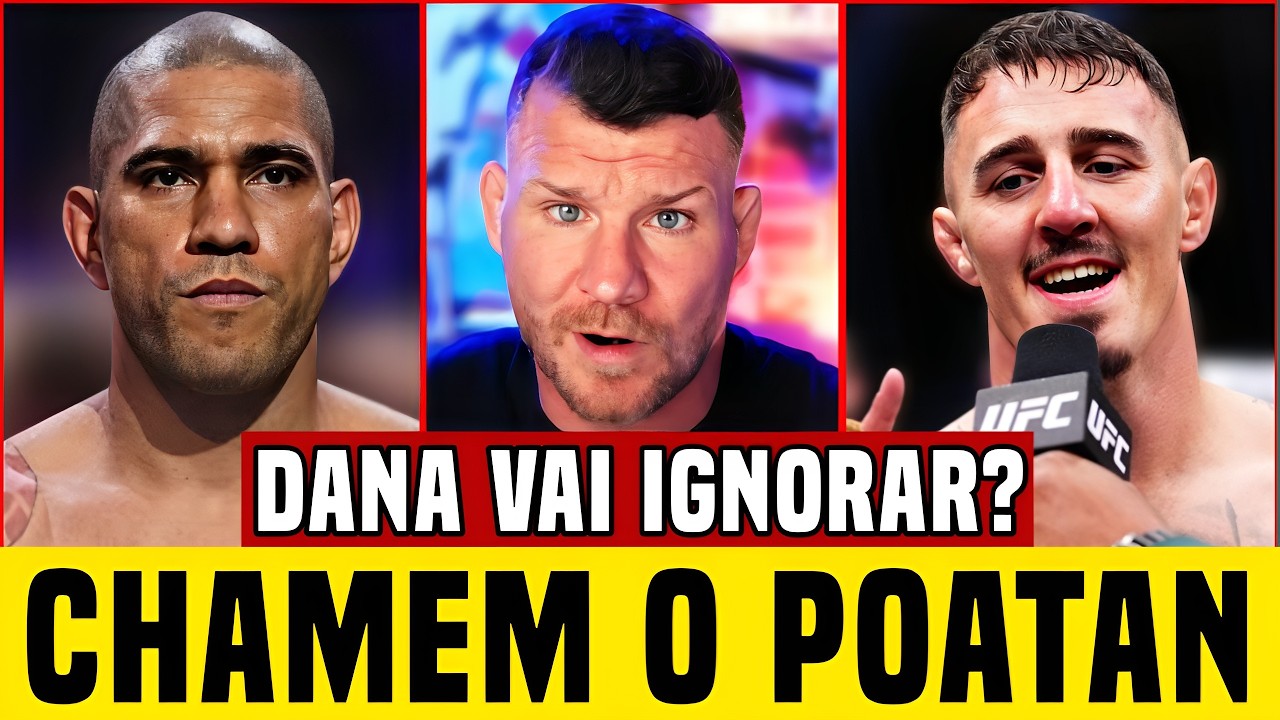 🚨POATAN É A SOLUÇÃO DANA WHITE! MICHAEL BISPING DEFENDE QUE POATAN É O GRANDE MERECEDOR DA CHANCE!