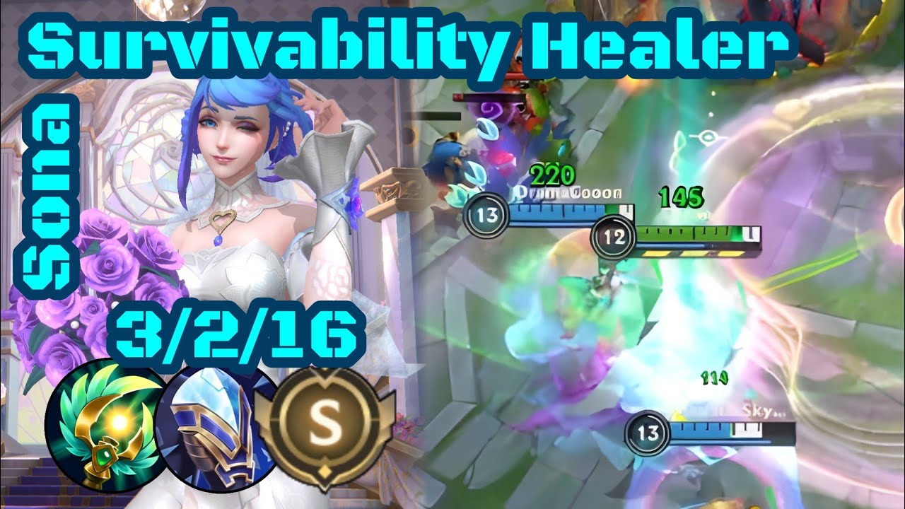 [ Sona ] Survivability Healer | Patch 6.1e | [ Ranked ] Ep.412