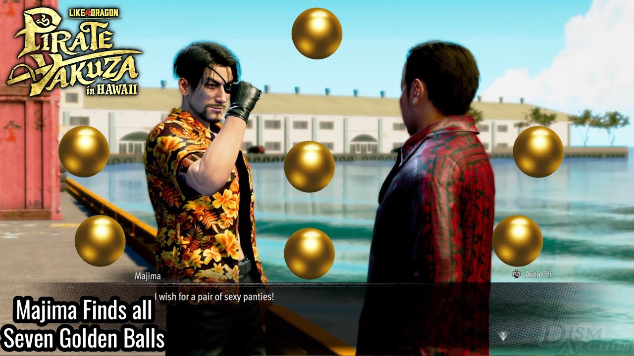Majima Finds All Seven Golden Balls | Like a Dragon: Pirate Yakuza in Hawaii