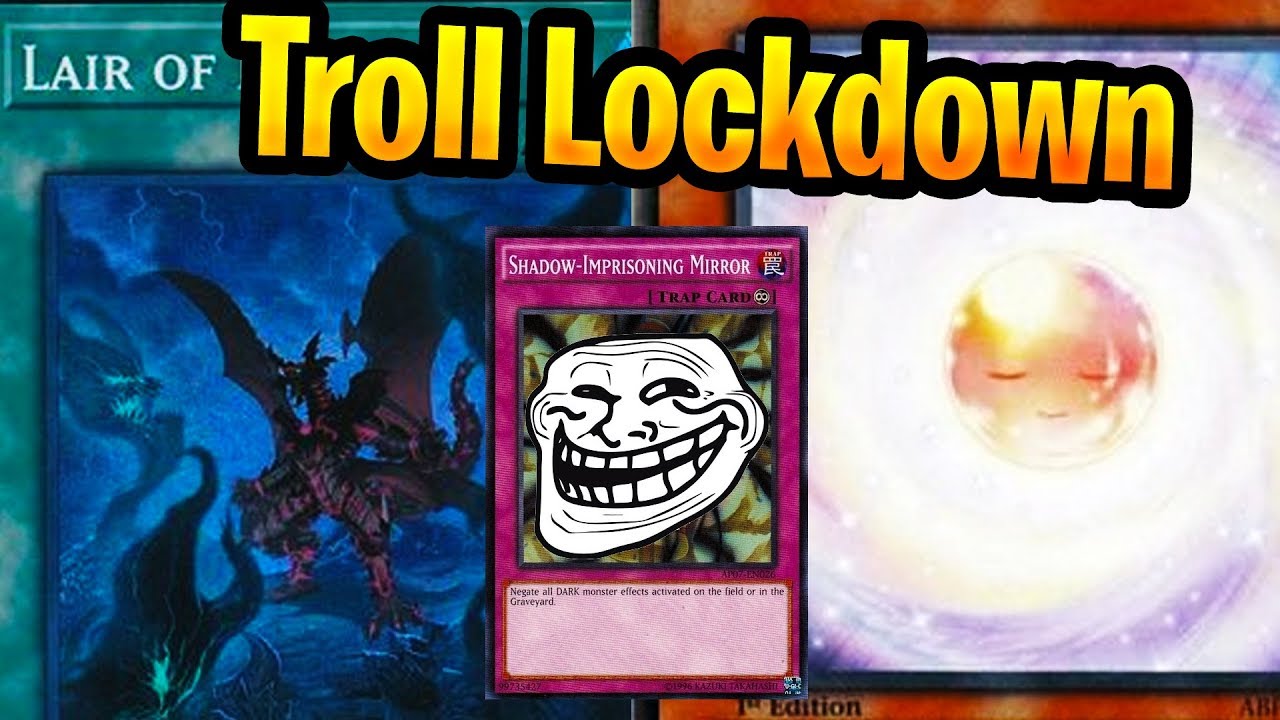 Troll Lockdown Deck No Summons No Effects!  Troll Deck 2019 Yugioh
