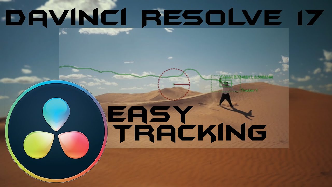 Objekt Tracking / verfolgung - DAVINCI RESOLVE 17 -  Tutorial Deutsch Anfänger Guide