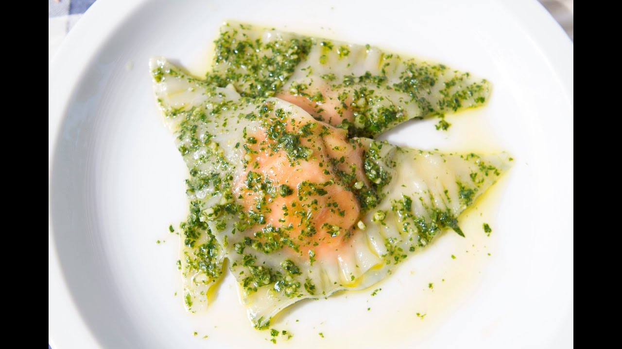 How To Make Carrot Ravioli & Carrot Top Pesto