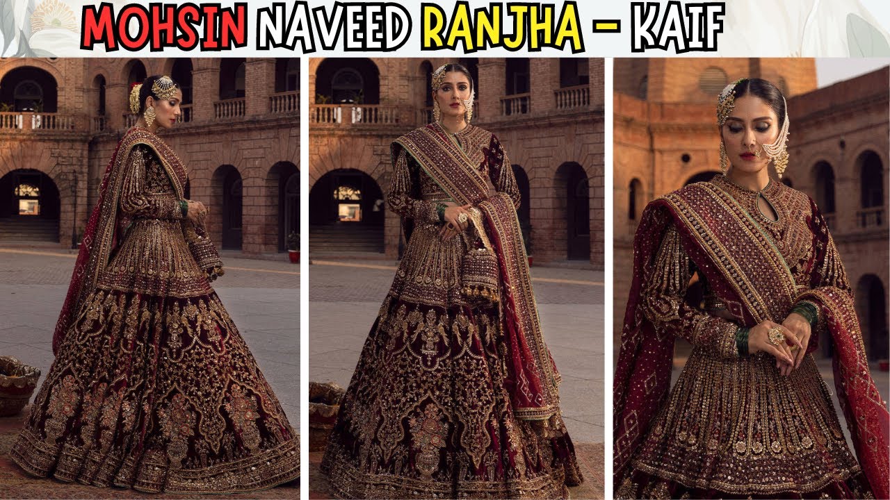 KAIF - MOHSIN NAVEED RANJHA BRIDAL COLLECTION DESIGN STUDIO BY AMINAS COLLECTION