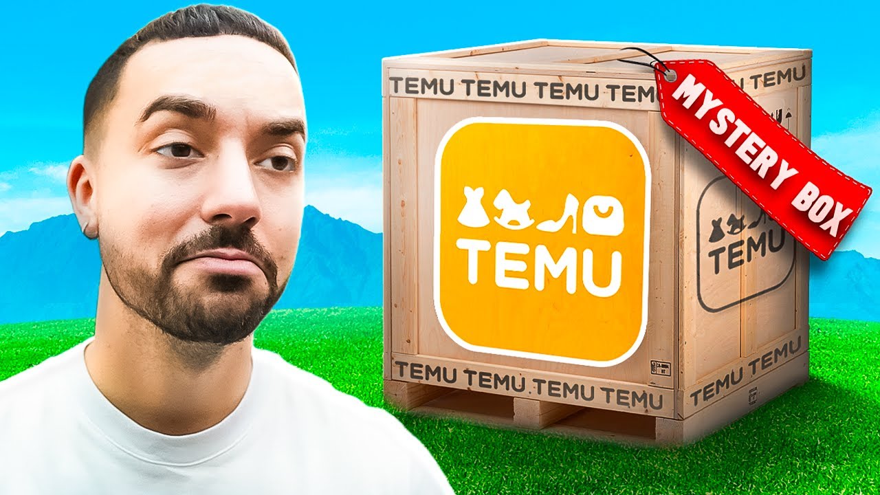 COMPREI uma CAIXA MISTERIOSA da TEMU !