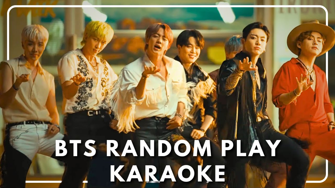 K-POP RANDOM KARAOKE CHALLENGE 🎤 ( BTS RANDOM KARAOKE )