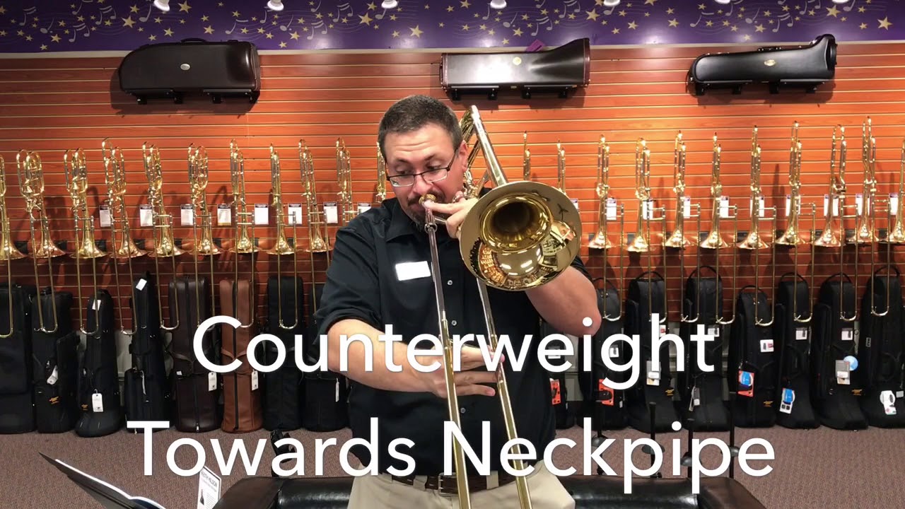 Yamaha Xeno Trombone Counterweight Comparison