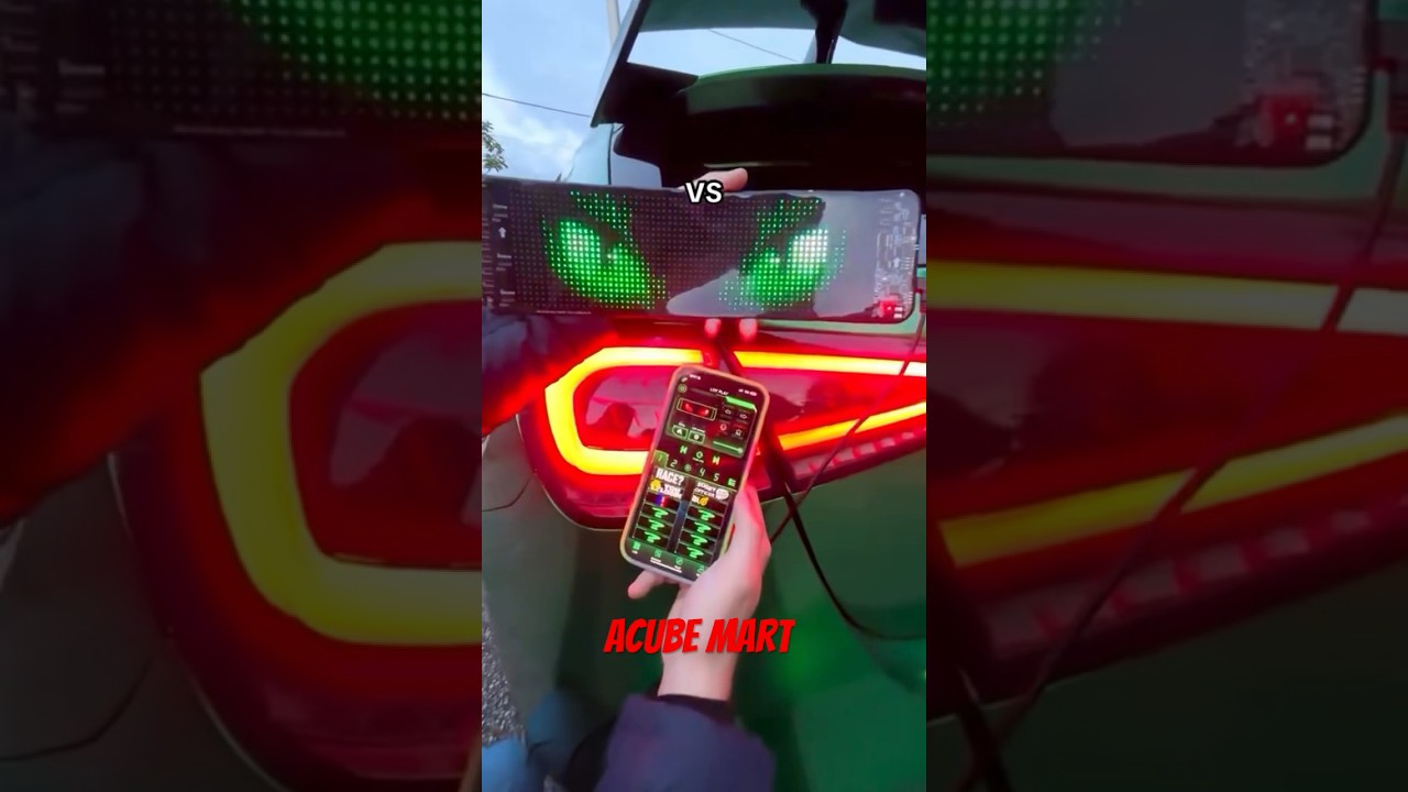 Led matrix panel for all car. Order-9999663243. #car #cars #carlover #carmodification #carcustomize