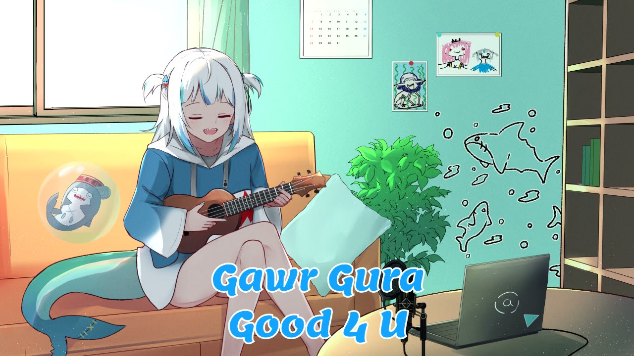 Good 4 U (Gawr Gura Karaoke Ukulele Cover) [Clean Audio Edit]