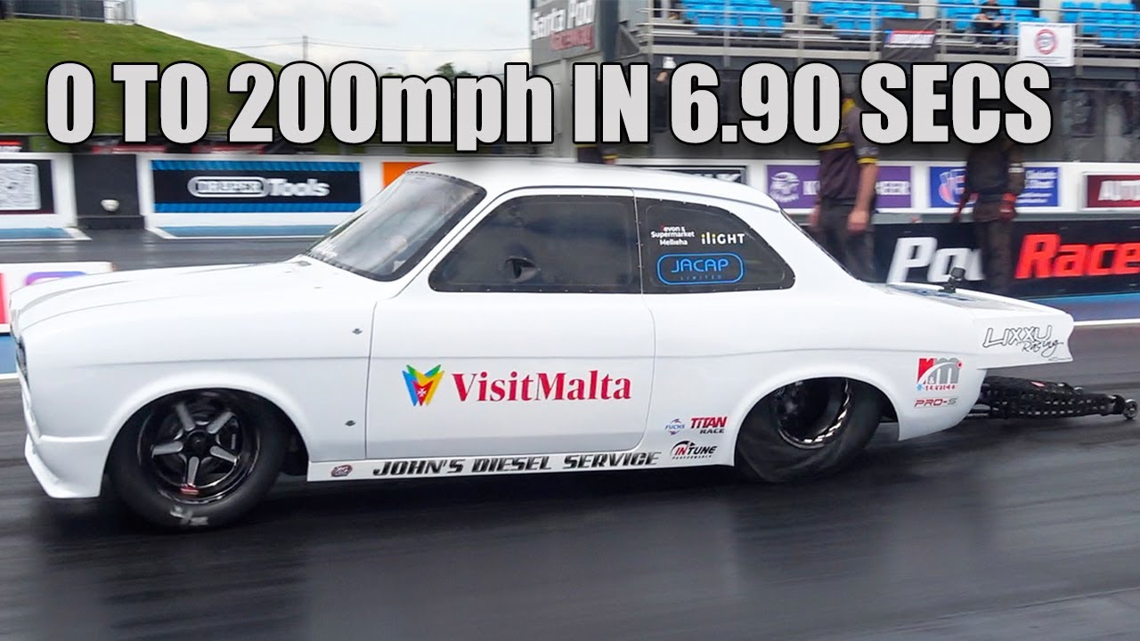 THE WORLD'S QUICKEST MK1 ESCORT - COSWORTH POWER