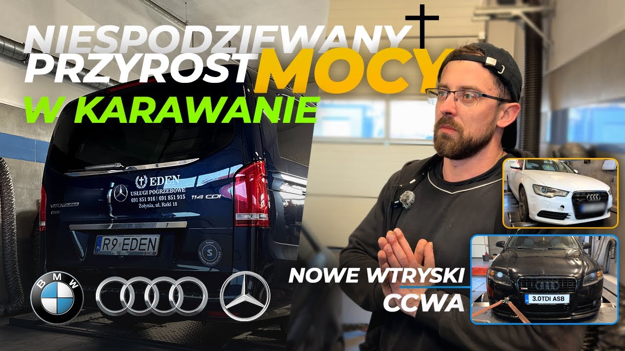 Karawan na hamowni MB W447 114CDI | A6 C7 3.0TDI CLAA DL501 | Audi A4 B7 3.0TDI ASB | BMW X1 18D