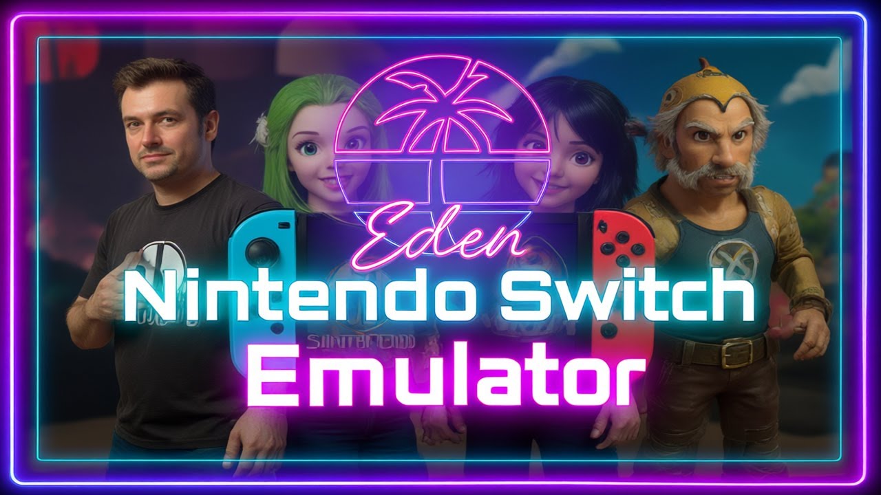 🎮 EDEN EMULADOR NINTENDO SWITCH - TUTORIAL COMPLETO 2025