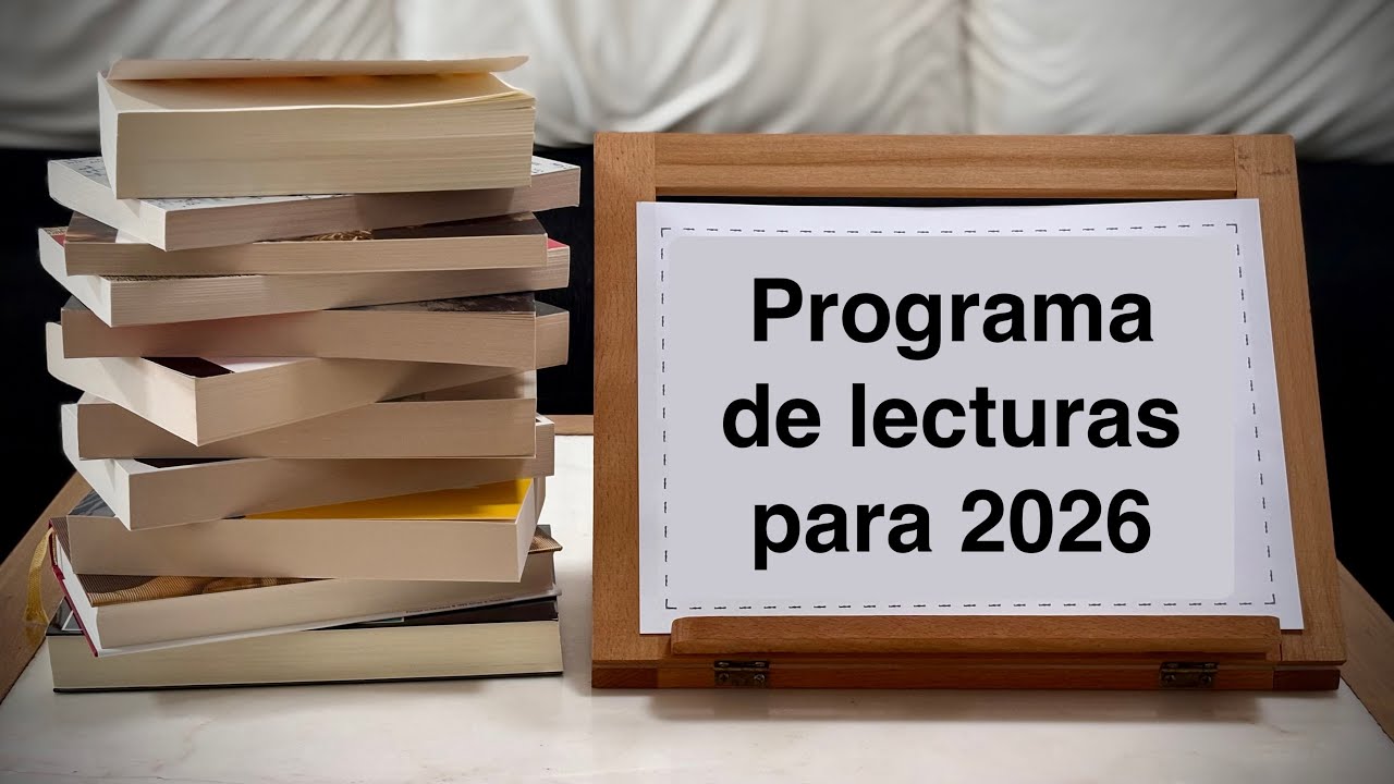 Programa personal de lecturas para 2026