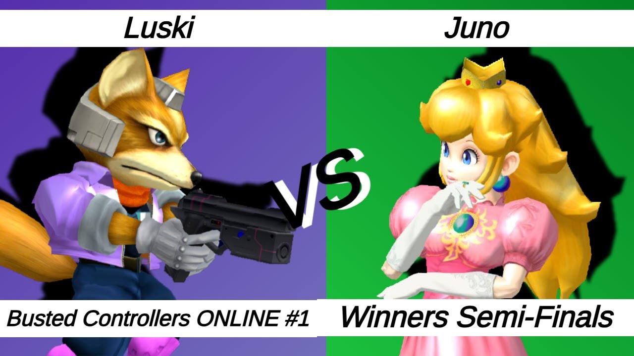 Busted Controllers ONLINE #1 WSF – Luski ⟮Fox⟯ vs Juno ⟮Peach⟯
